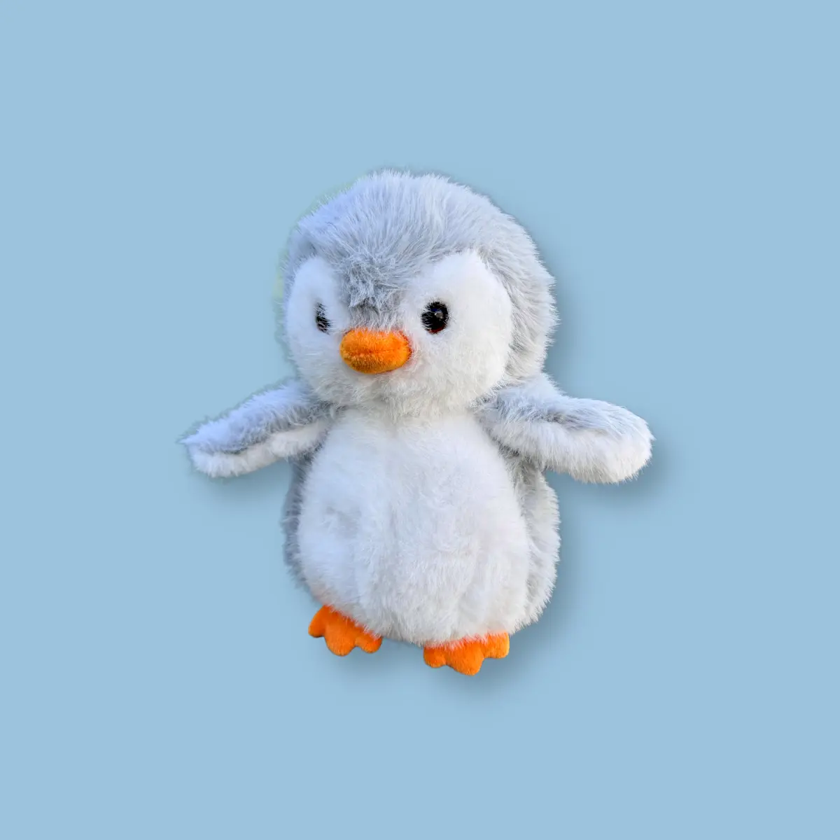 Pingvin Bamse Grå 25cm